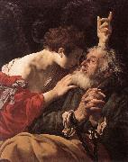 TERBRUGGHEN, Hendrick The Deliverance of St Peter ar oil